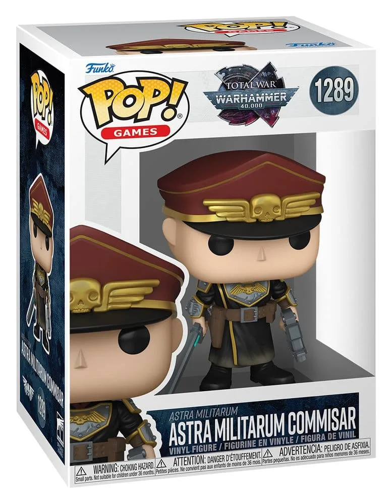 Warhammer 40k Vinyl Figure – Funko Pop Astra Militarum Commissar 9 cm 2