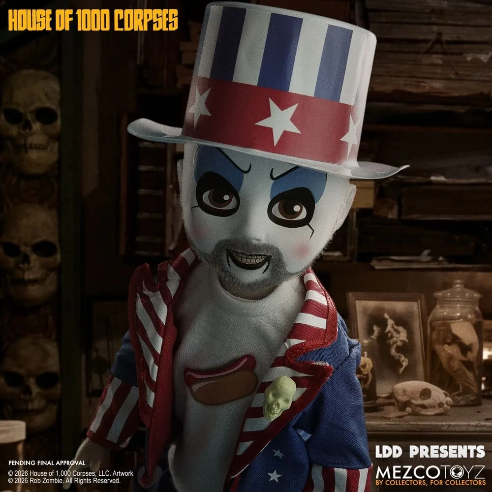 House of 1000 Corpses Doll – Captain Spaulding LDD 25 cm 5