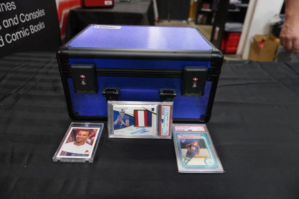 Evoretro Graded Card Storage Box – Blue 90 Slab Capacity 9