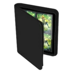 Ultimate Guard Card Binder – Black Zipfolio 160 8-Pocket Xenoskin 6