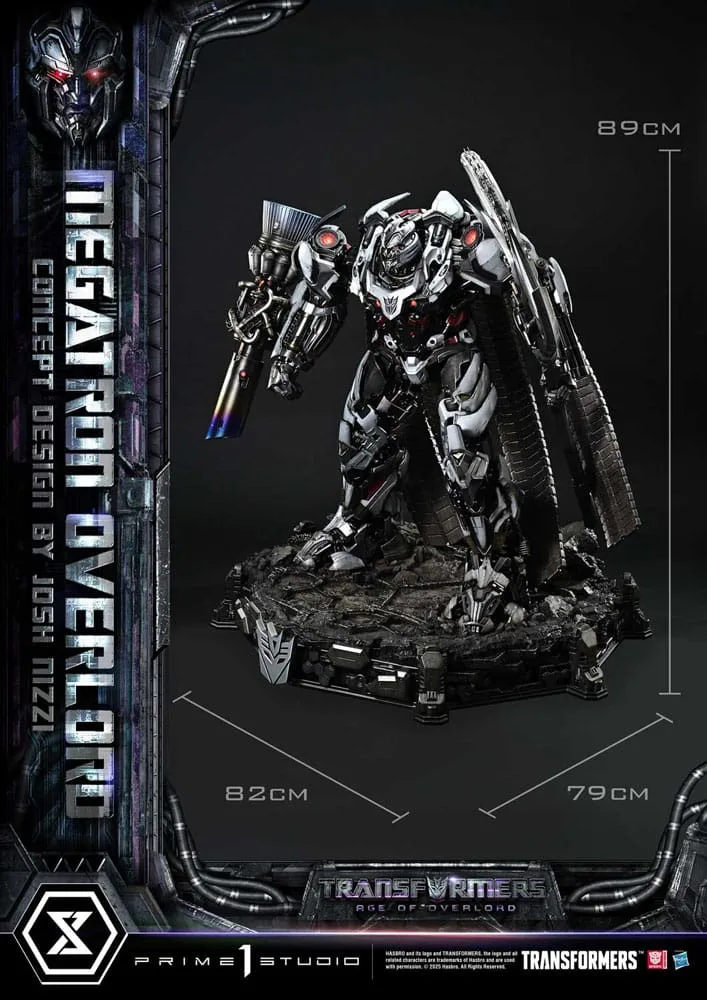 Transformers Statue – Megatron Overlord Josh Nizzi Design 89 cm 9