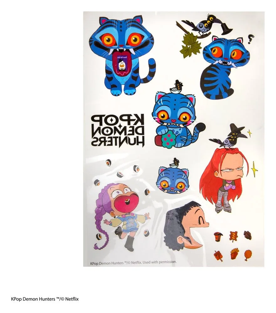 KPop Demon Hunters Tattoo Stickers – Cinereplica 4