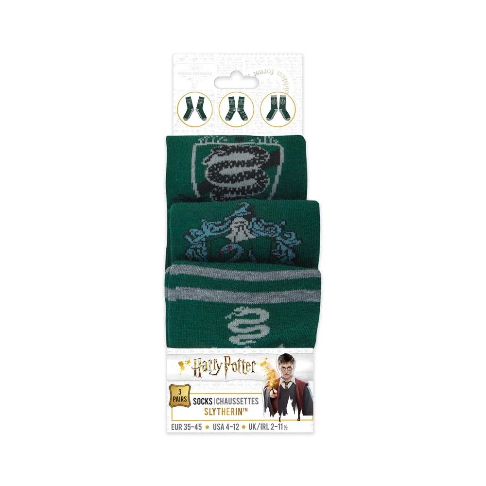 Harry Potter Socks – Slytherin 3-Pack 2