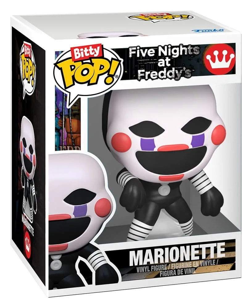 FNAF Bitty Pop Figures – Withered Foxy and Marionette 2 cm 3