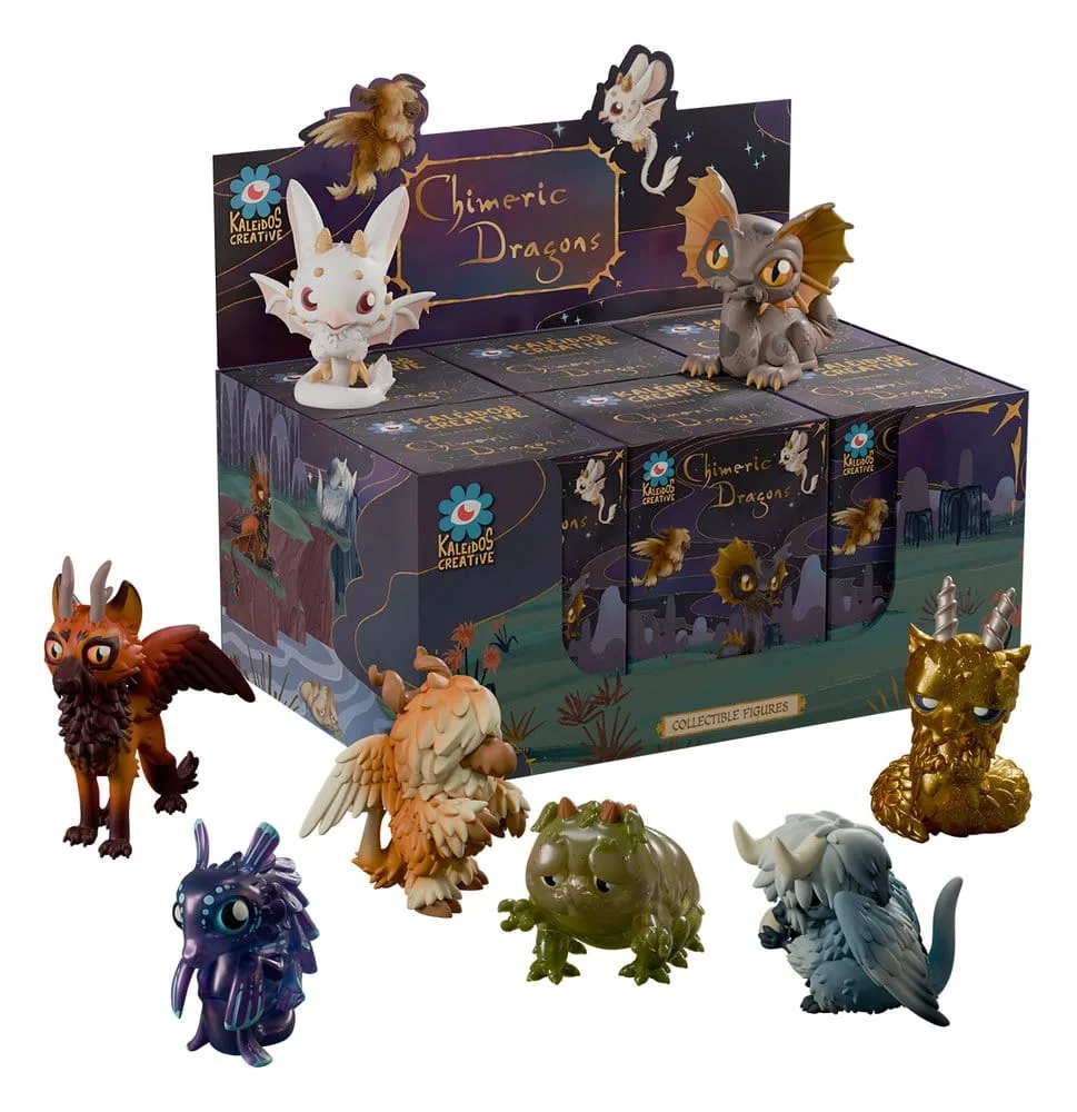 Chimeric Dragons Mini Figures – Series 1 Blind Box Display 8 cm 4