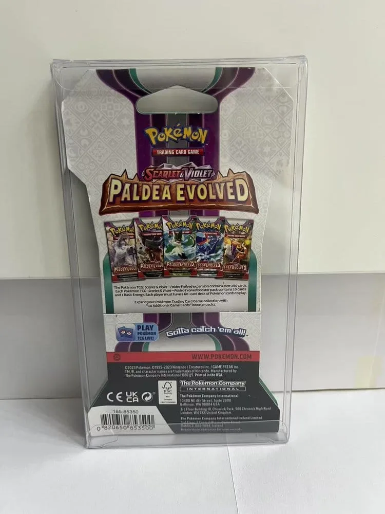 Pokémon TCG Booster Pack Protectors – Evoretro PET 10-Pack 2