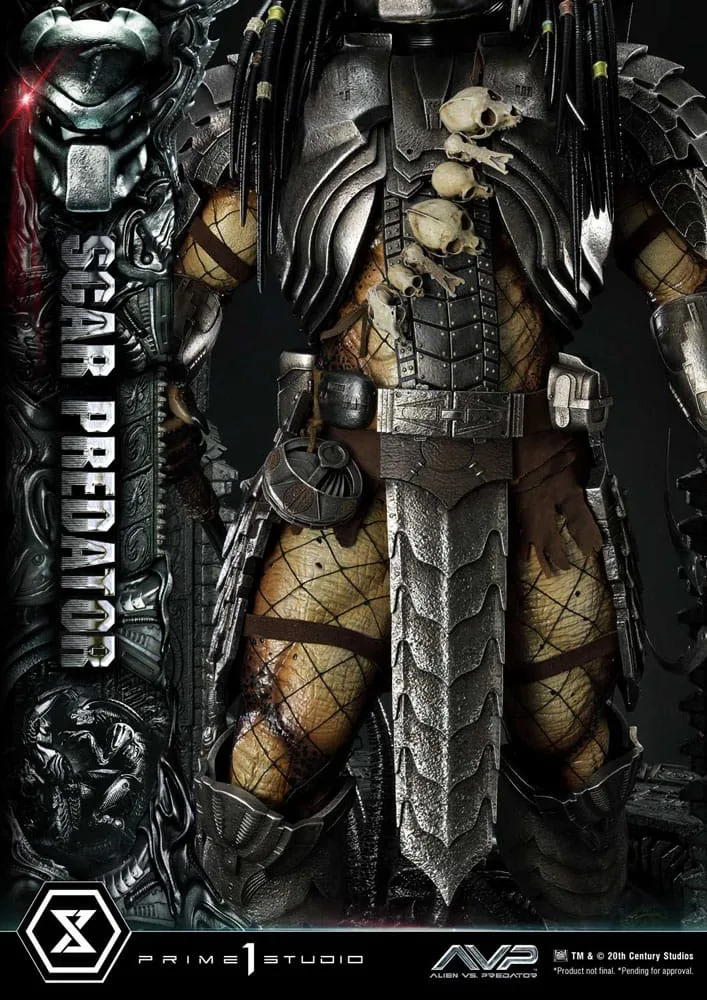Alien vs Predator Statue – Scar Predator 1/3 93 cm 14