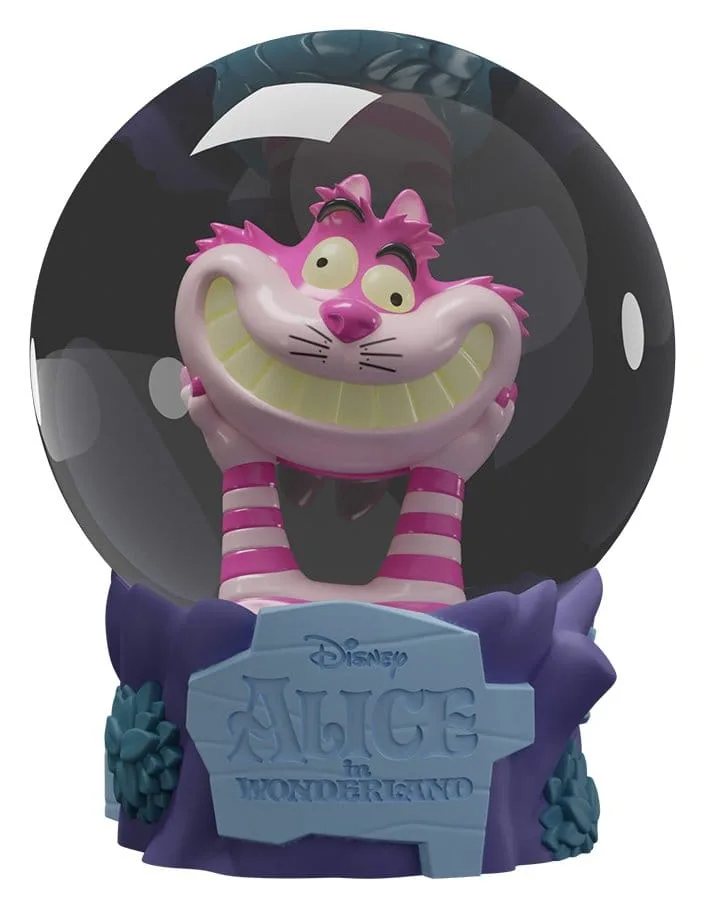 Disney Snow Globe – Alice in Wonderland Hand-Painted 9.8 cm