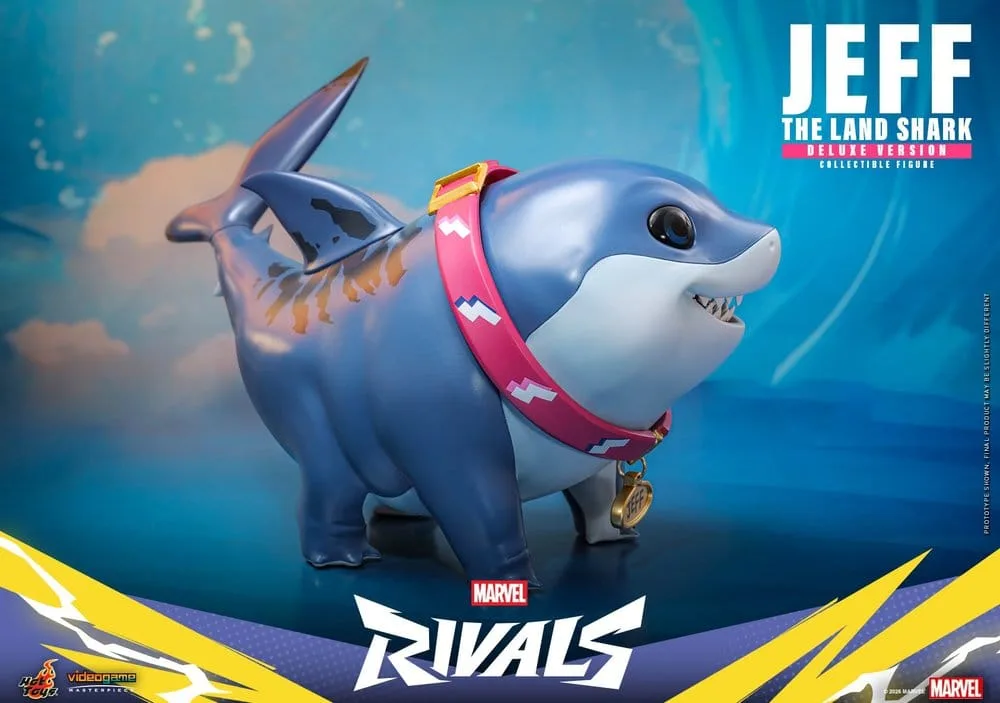Marvel Rivals Action Figure – Jeff the Land Shark 11 cm 2