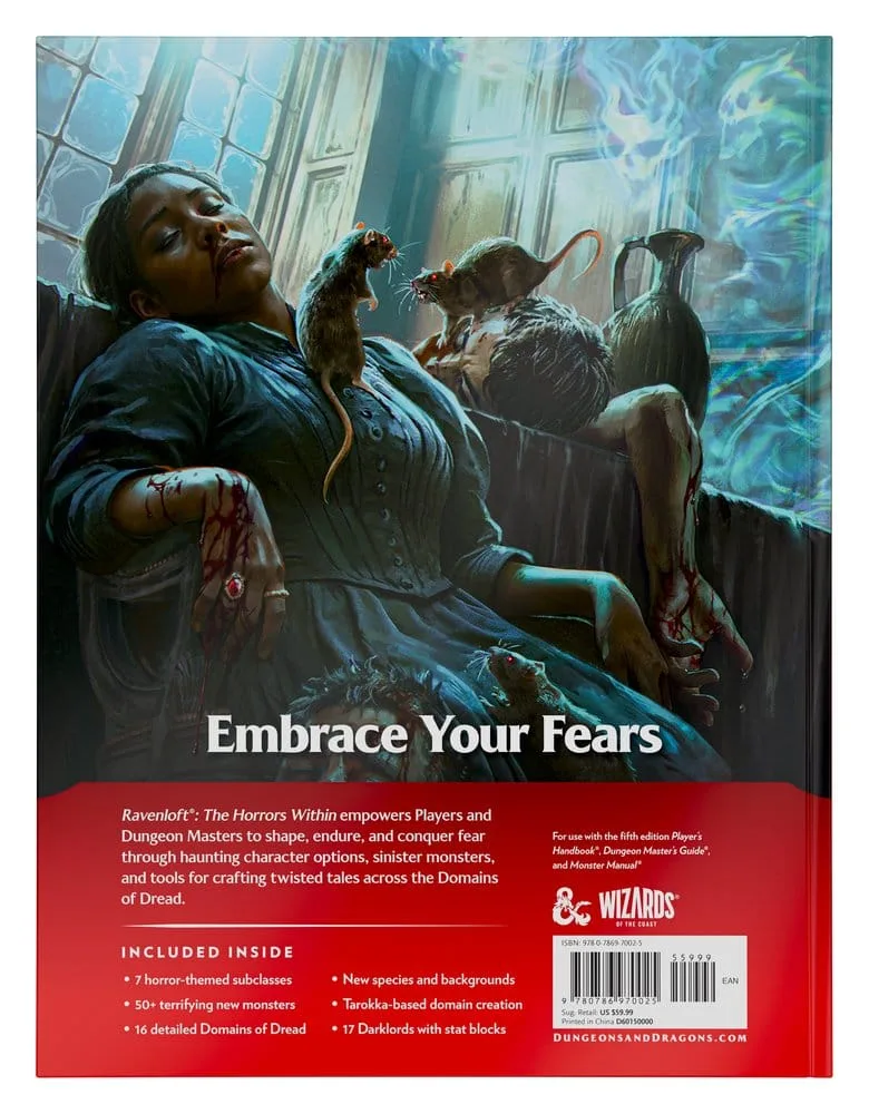 Dungeons & Dragons Book – Ravenloft The Horrors Within English 9