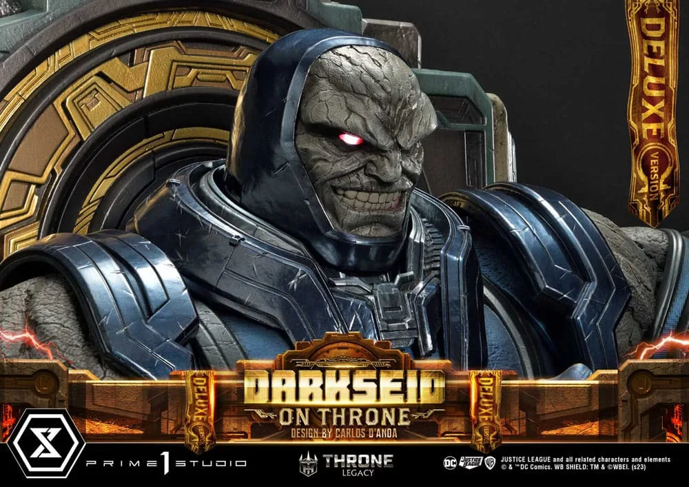 Justice League Beeld – Darkseid op troon Deluxe Bonus 65 cm 30