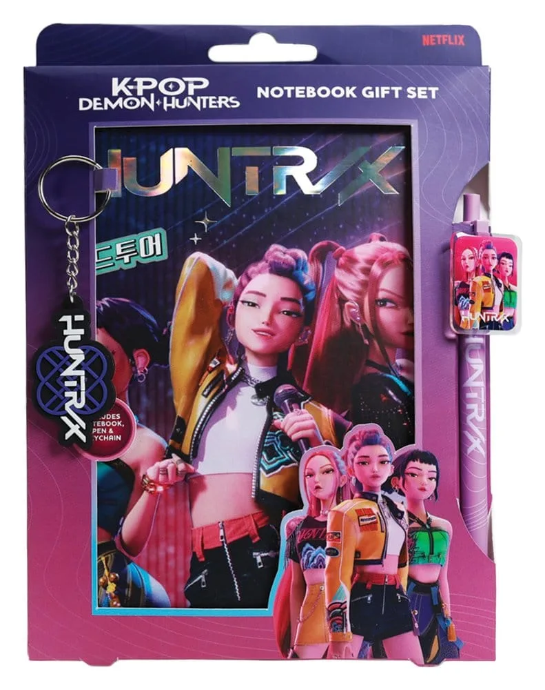 KPop Demon Hunters Notebook Gift Set – Huntr/x