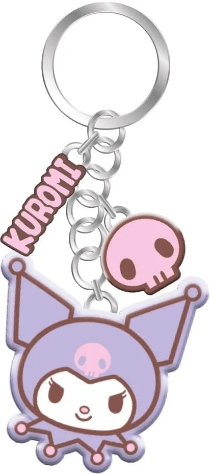 Sanrio Keychain – Kuromi 9 x 9 x 1 cm