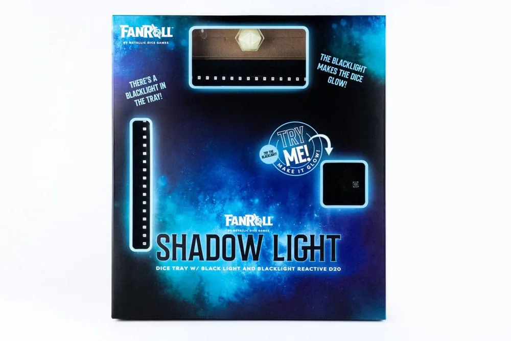 FanRoll Dice Tray – Black Shadowlight 30 cm 9