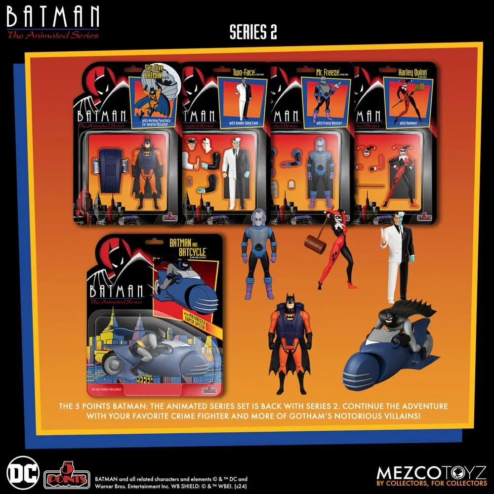 Batman The Animated Series Action Figures – Series 2 Deluxe 9 cm