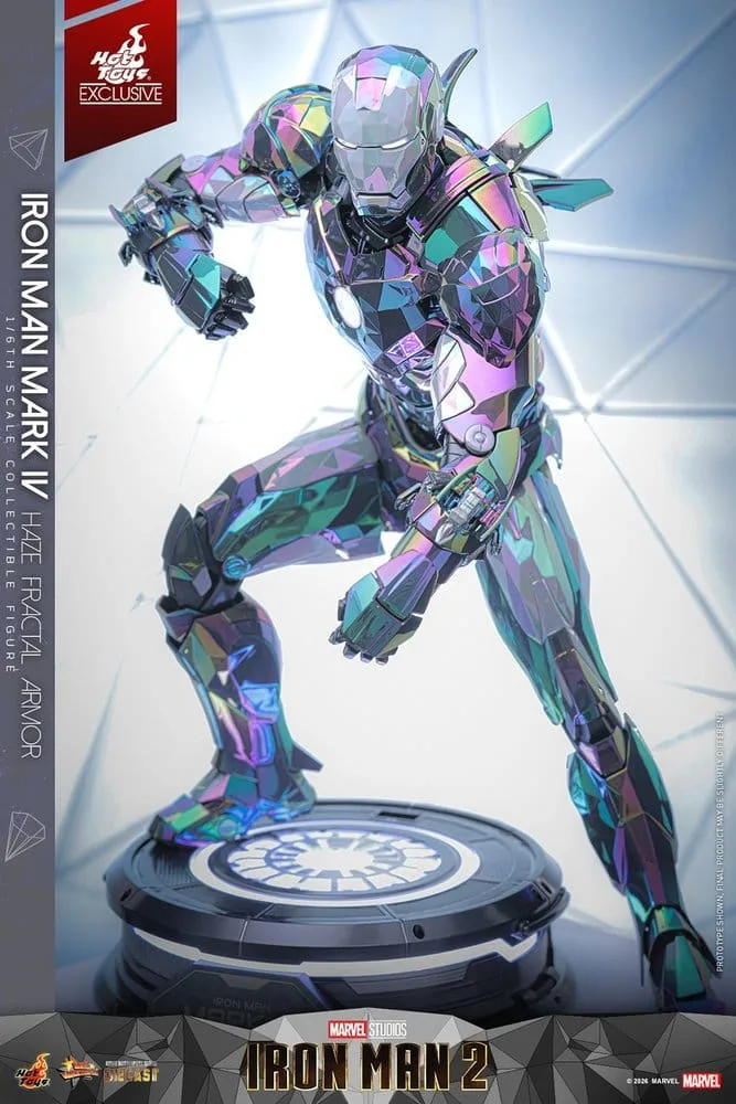 Iron Man 2 Action Figure – Mark IV Haze Fractal Armor 33 cm 19