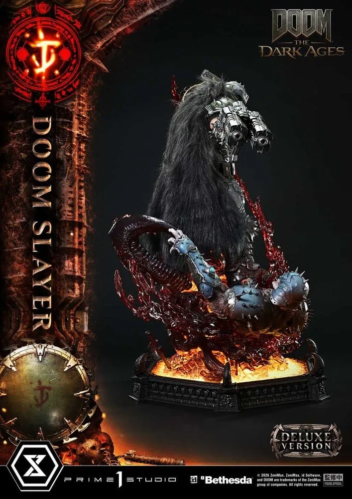 DOOM The Dark Ages Statue – Slayer Deluxe 1/4 77 cm 11