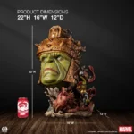 Marvel Fine Art Bust – Planet Hulk 56 cm 17
