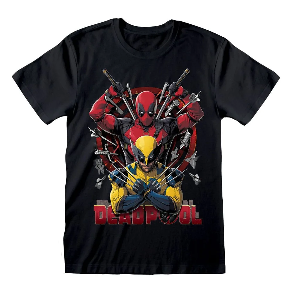 Deadpool & Wolverine T-Shirt – Weapons Size M