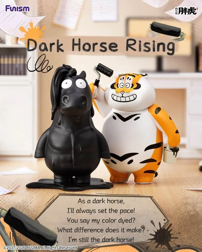 Alexander the Fat Tiger Minifiguren – Real Crazy Horse 8er 7–12 cm 5