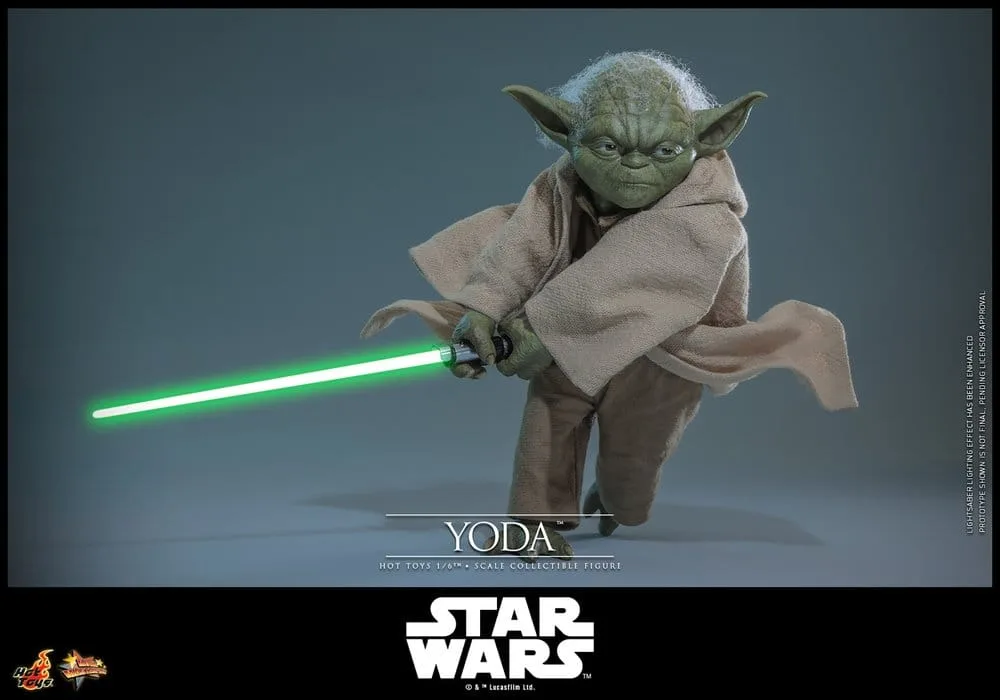Star Wars Revenge of the Sith Action Figure – Yoda 1/6 14 cm 6