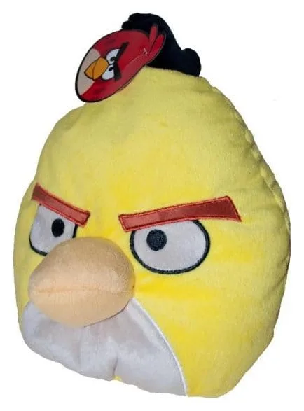 Angry Birds Cushion – Yellow 25 cm