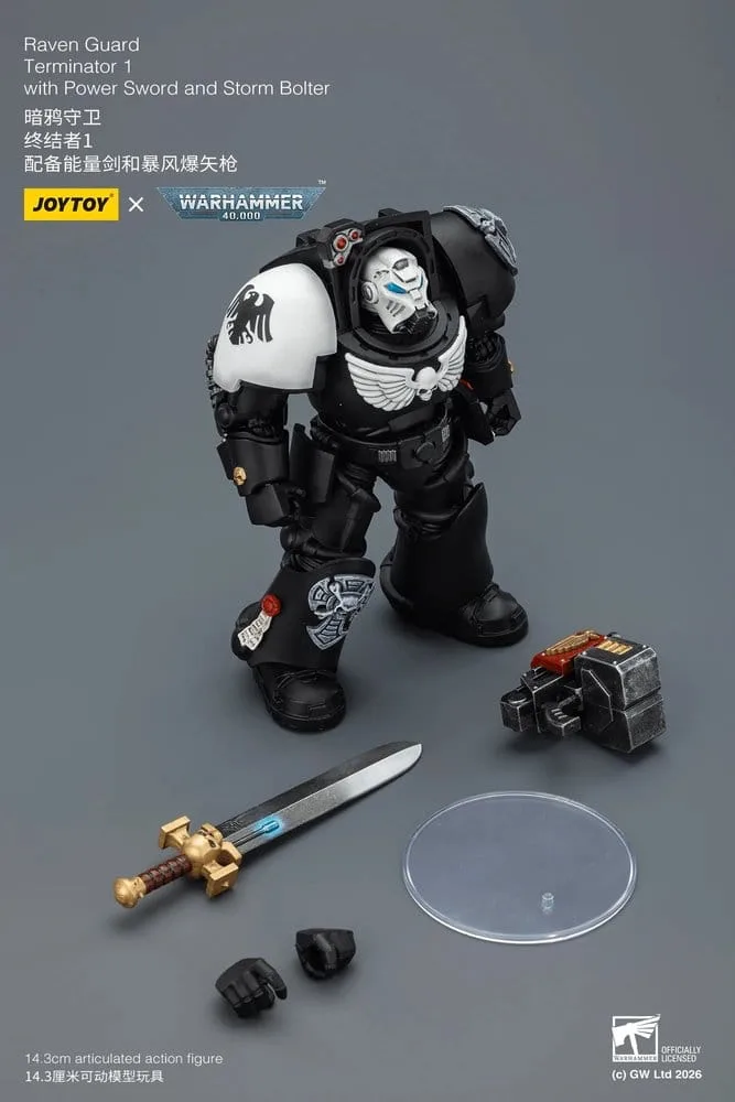 Warhammer 40,000 Action Figure – Raven Guard Terminator 1 14 cm 5