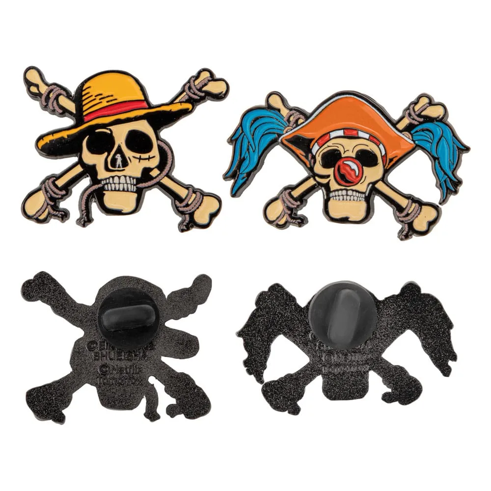 One Piece Pins – Luffy and Buggy 2-Pack