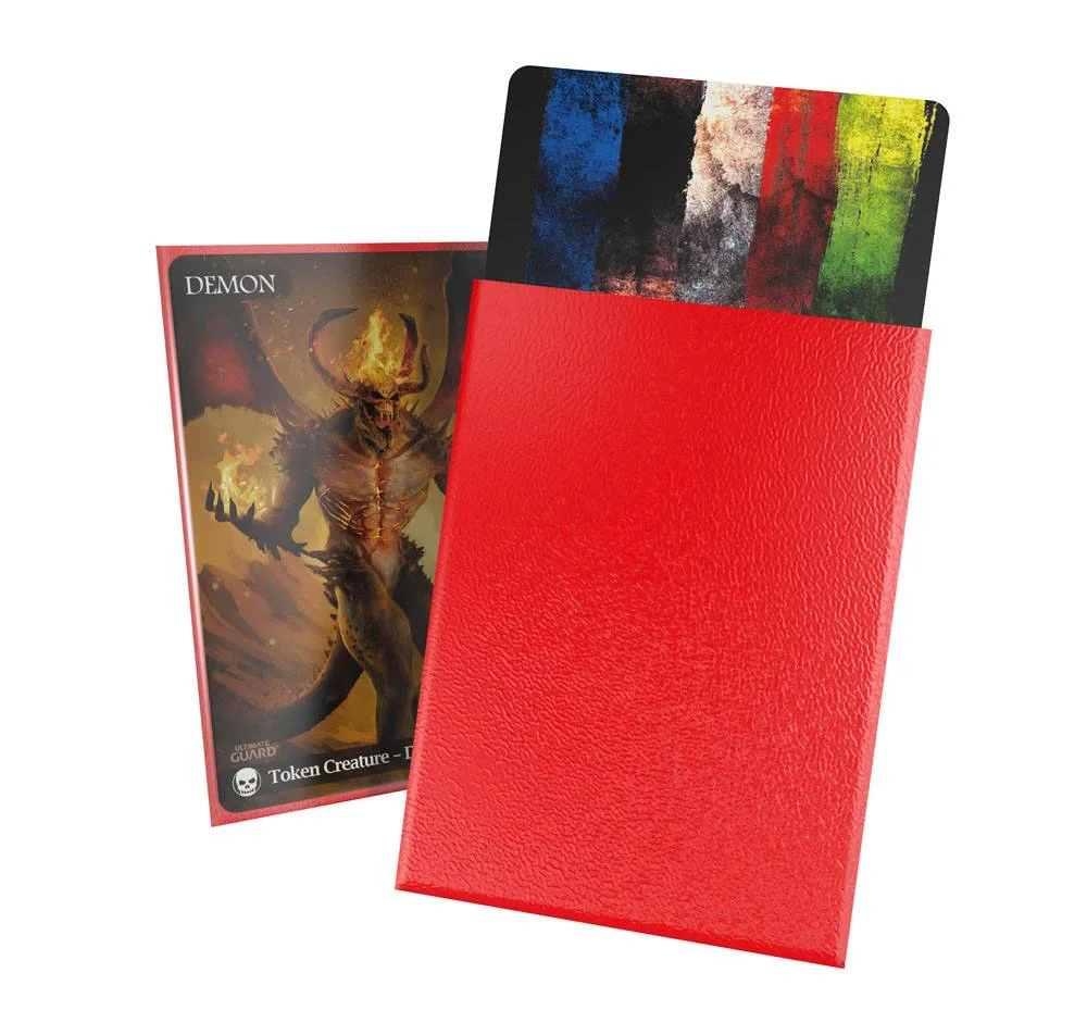 Ultimate Guard Card Sleeves – Cortex Matte Red 66 x 91 mm 2