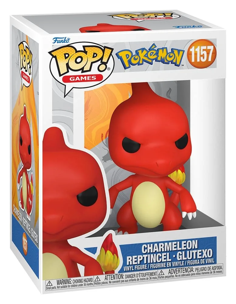 Pokémon Vinyl Figure – Funko Pop Games Charmeleon 9 cm 2