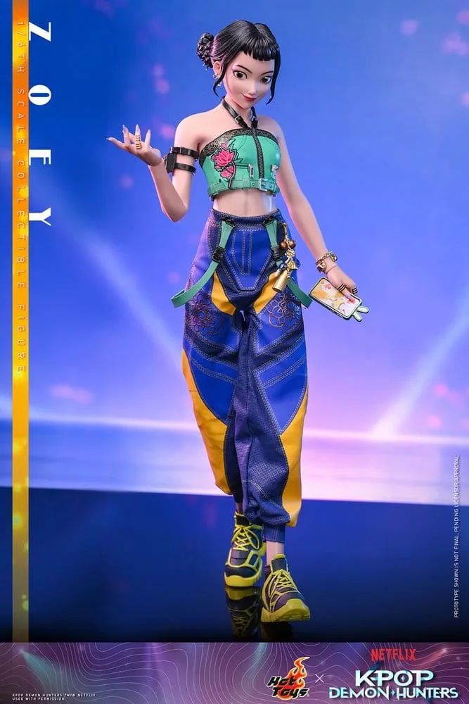 KPop Demon Hunters Action Figure – Zoey 1/6 Scale 27 cm 8