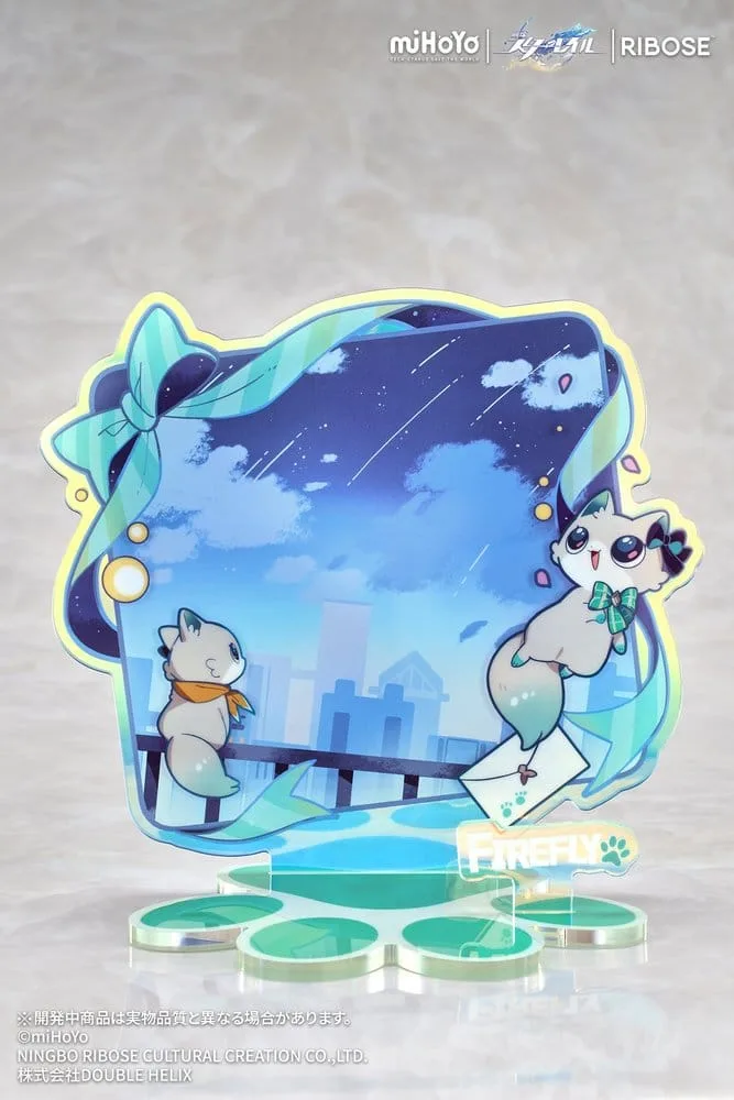 Honkai Star Rail Mini Figure – Firefly Rise Up+ Chibi Cat 18 cm 10