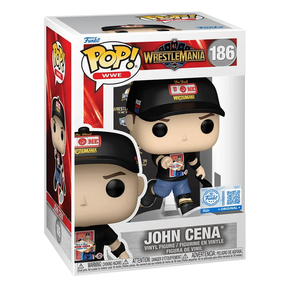 WWE Vinyl Figure – Funko Pop John Cena WrestleMania 41 9 cm 2