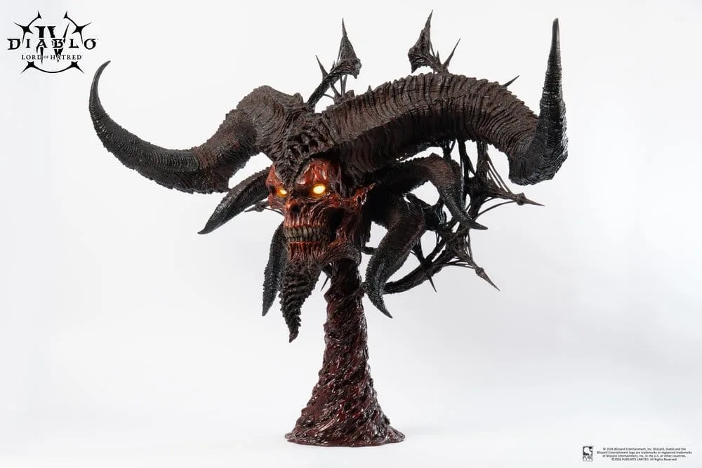 Diablo IV Mask Replica – Mephisto Lord of Hatred 94 cm 2