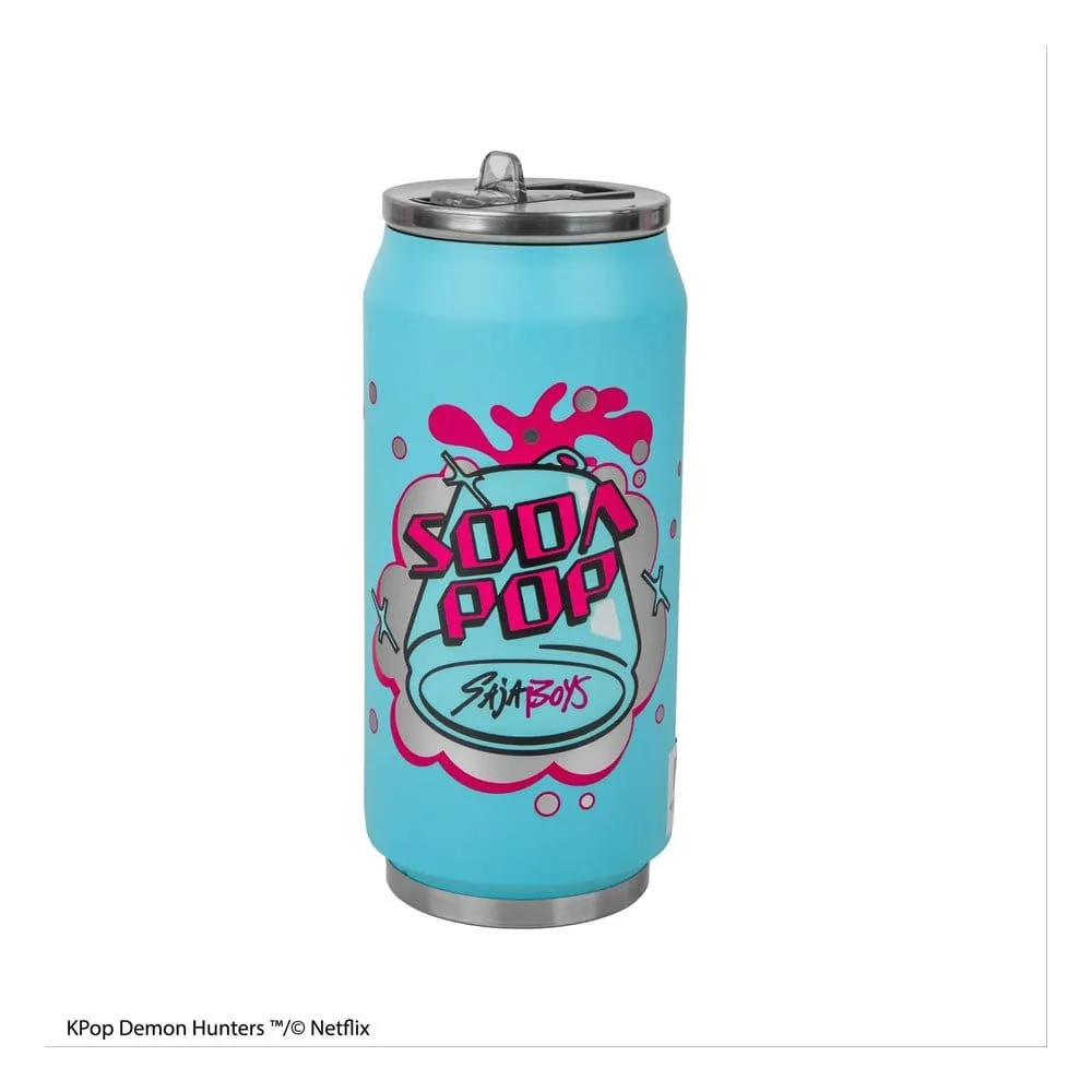 KPop Demon Hunters Thermal Straw Mug – Soda Pop Can