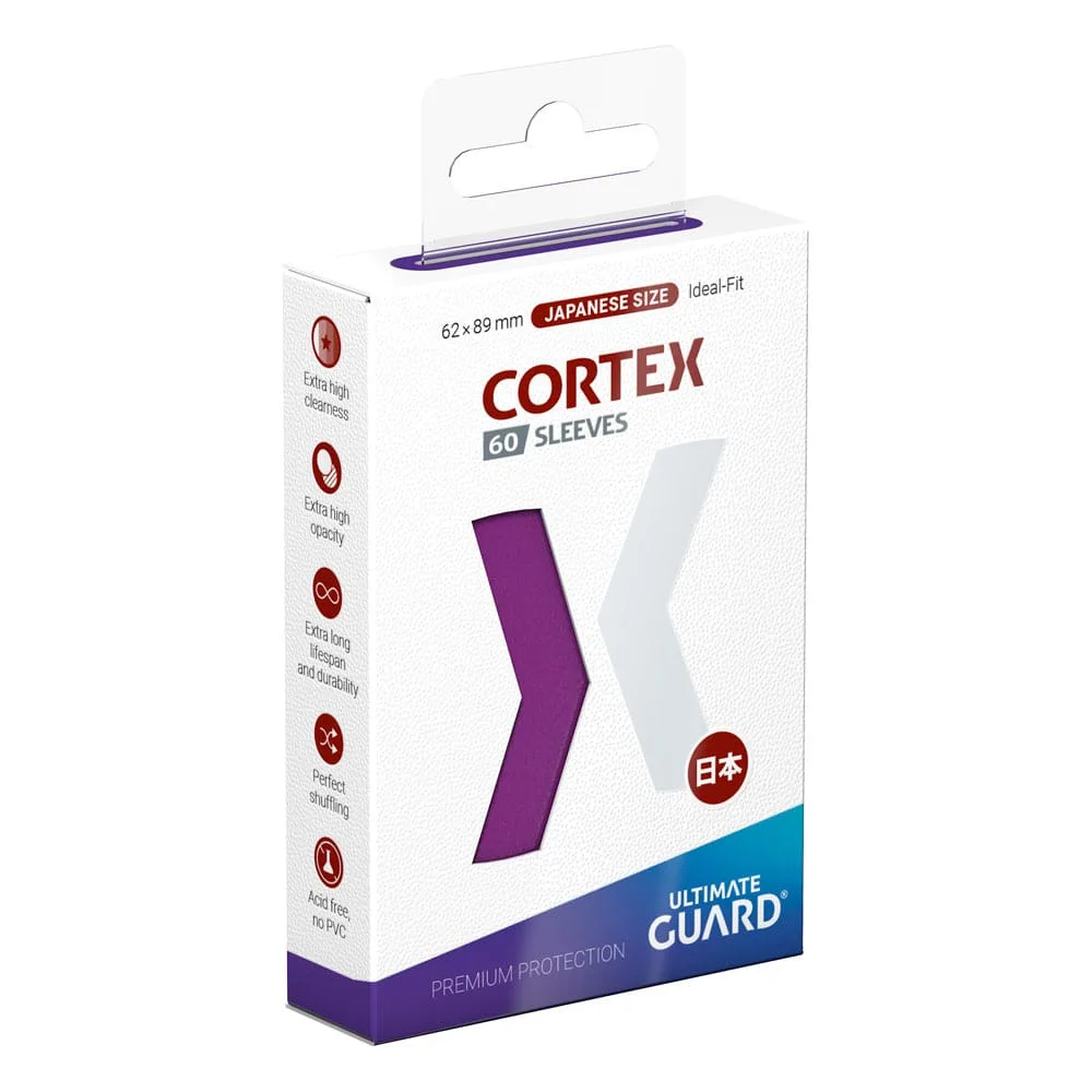 Ultimate Guard Card Sleeves – Cortex Japanese Purple 62 x 89 mm