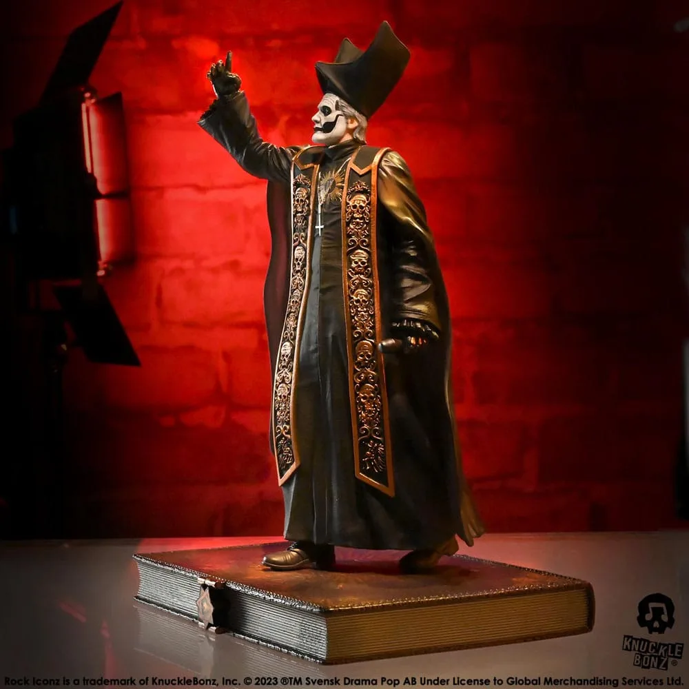 Ghost Beeld – Papa Emeritus IV Zwart gewaad 1/9 22 cm 7