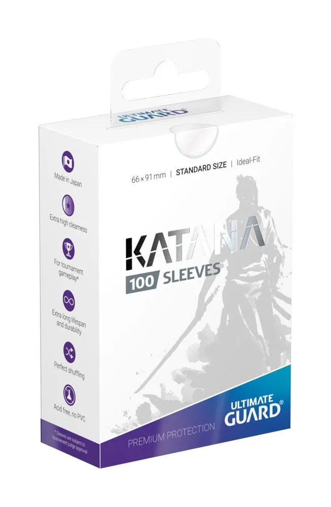 Ultimate Guard Card Sleeves – Katana Transparent 100-Pack 66 x 91 mm 1