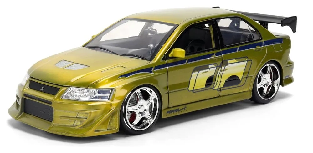 Fast & Furious Diecast Model – Anniversary Mitsubishi 1/24 9 cm