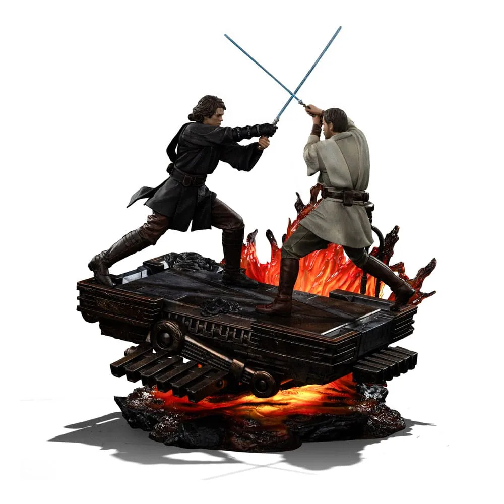 Star Wars Statue – Anakin vs. Obi-Wan 34 cm