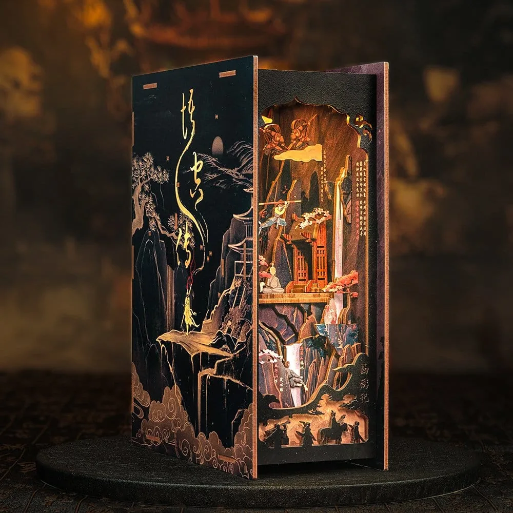 The Legend of Wukong Book Nook – Houten bouwpakket 22 x 8 cm 10