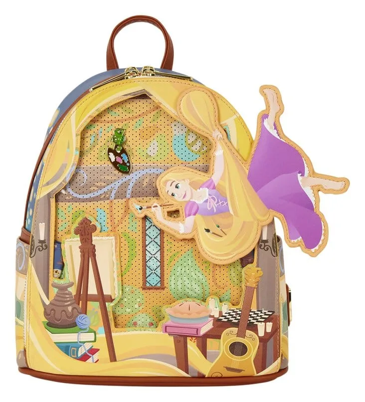Tangled Mini-rugzak – Loungefly Rapunzel Painting 26 cm 9