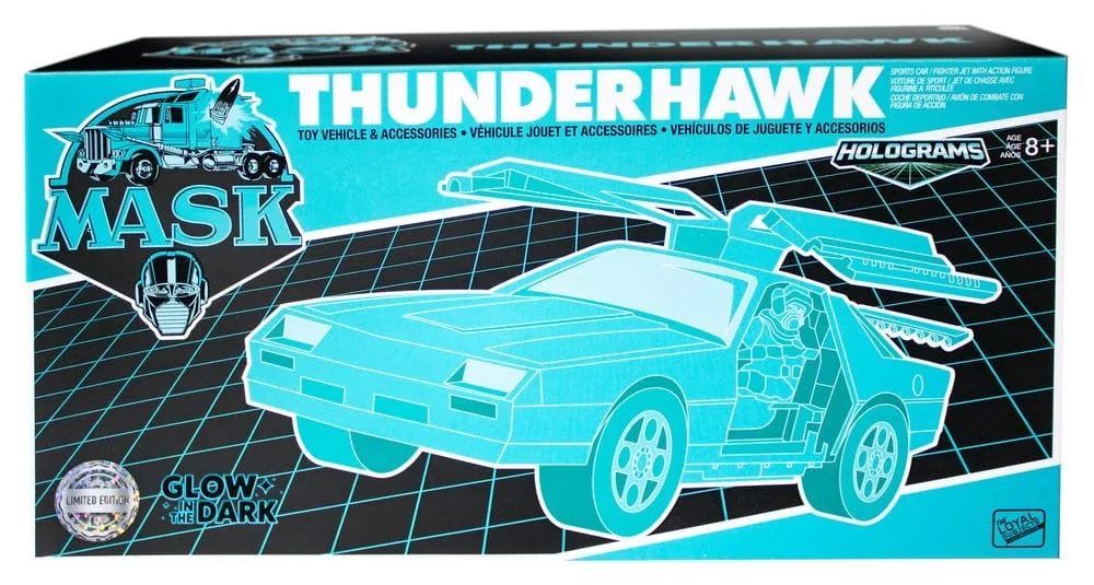 M.A.S.K. Fahrzeug – Thunderhawk Hologram nachtleuchtend 7