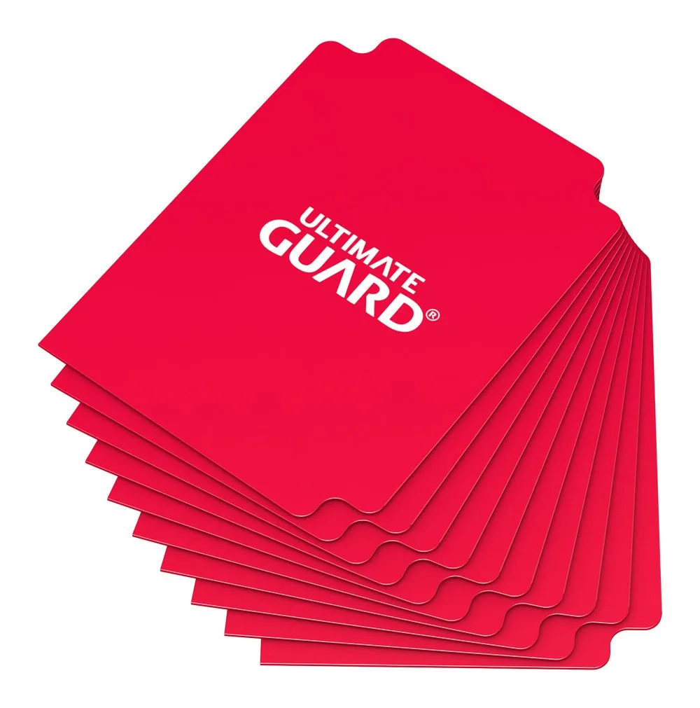 Ultimate Guard Card Dividers – Red 10-Pack 67 x 93 mm 1