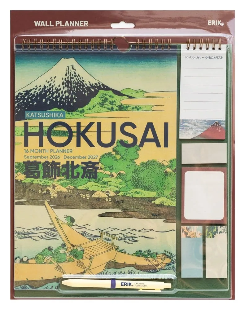 Hokusai Wall Planner – 2026/27 30 x 34 cm 4