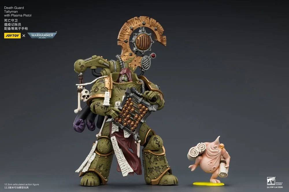 Warhammer 40,000 Action Figure – Death Guard Tallyman 12.3 cm 7