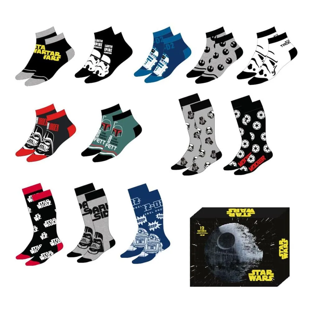 Star Wars Socks – 12-Pair Pack EU 38–45
