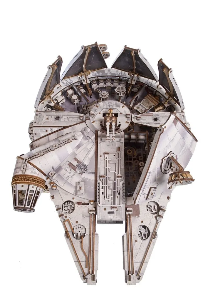 Star Wars Wooden Model Kit – Millennium Falcon 1/75 Scale 14
