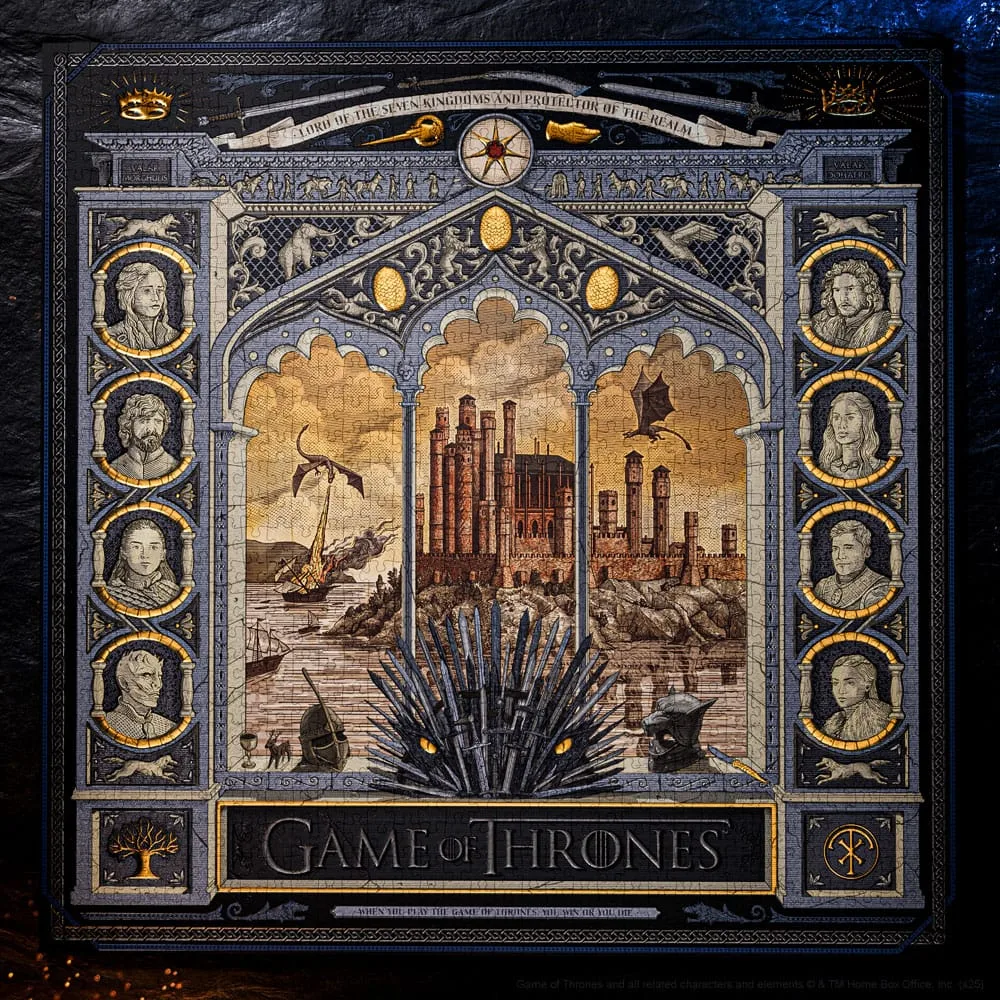 Game of Thrones Jigsaw Puzzle – The Seven Kingdoms 1000 Pieces