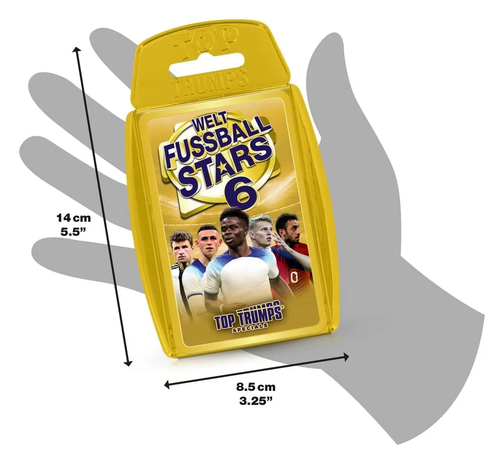 World Football Stars 6 Card Game – German Top Trumps 8